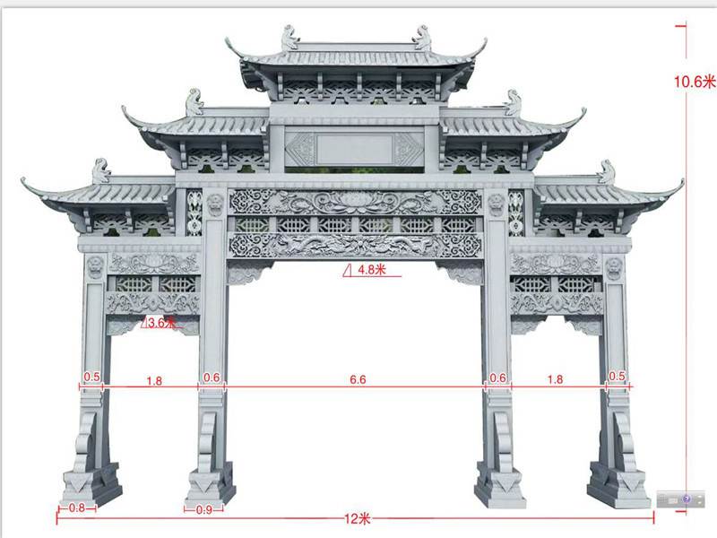 石牌坊厂家